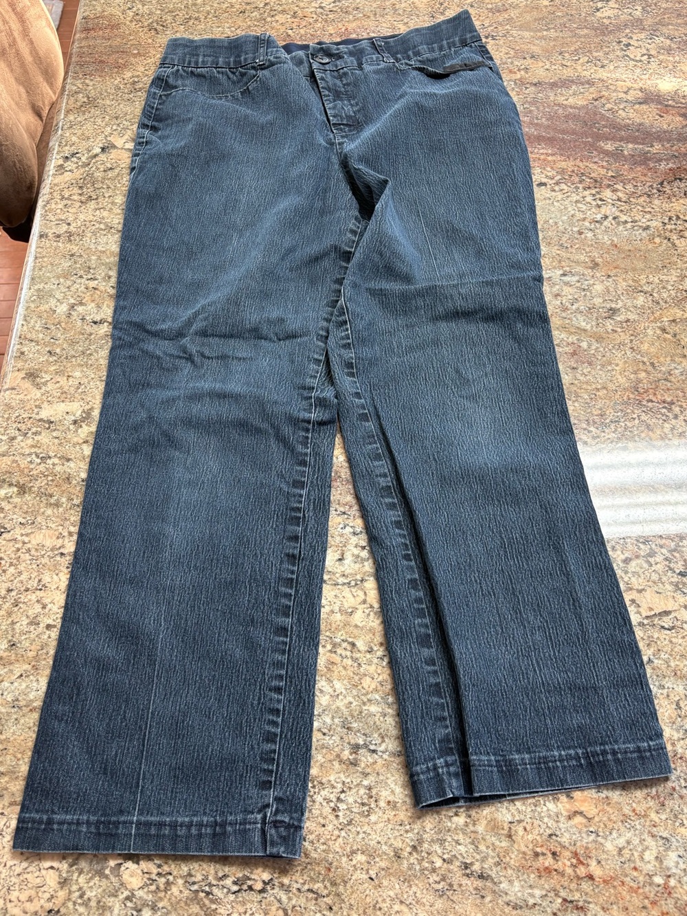 Christopher & Banks Dark Blue Signature Comfort Denim Jeans Size 12